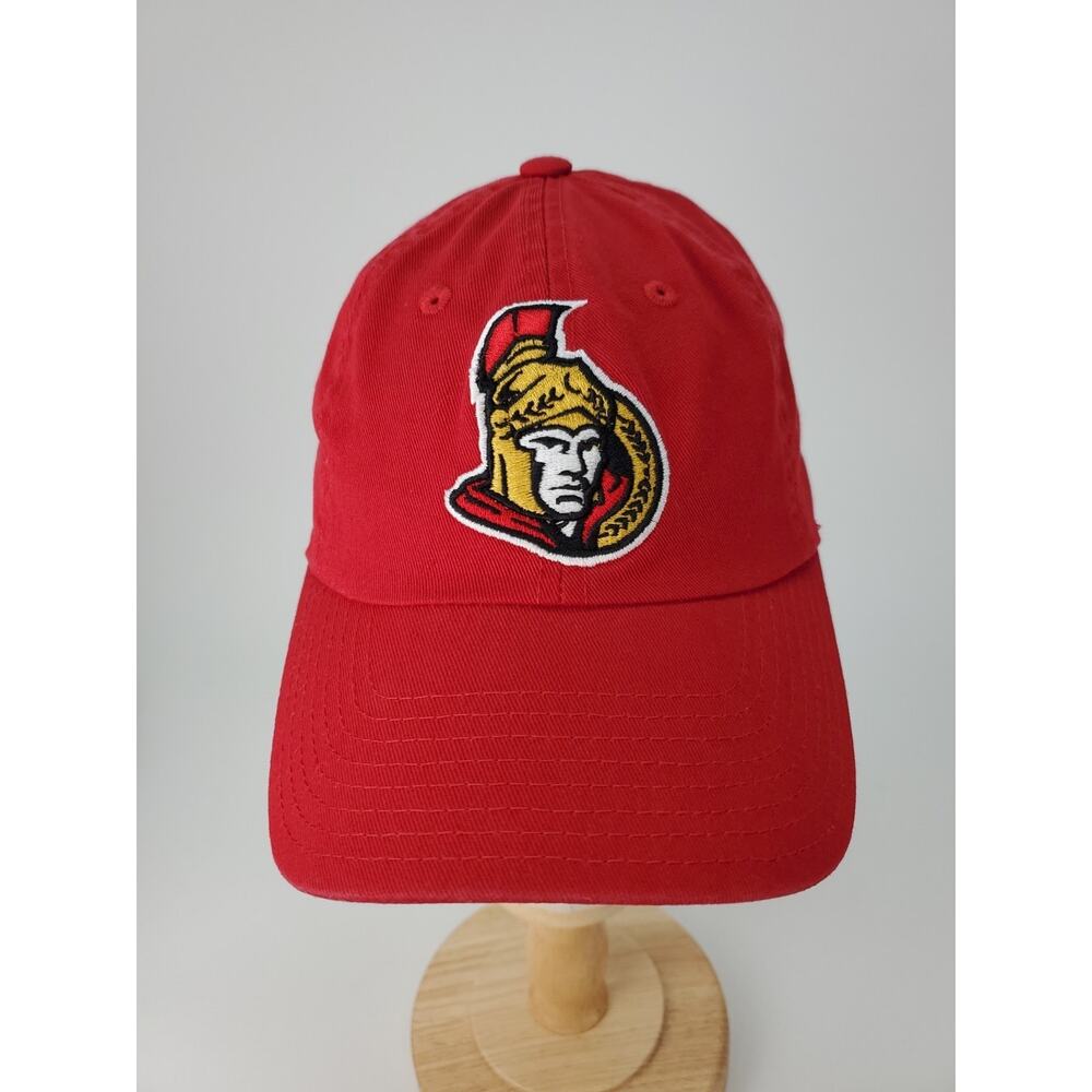 American Needle Ottawa Senators NHL Red Adjustable Baseball Hat Cap Mens